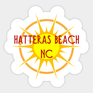 Hatteras Beach, North Carolina Sticker